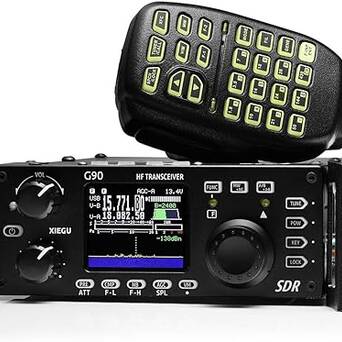 G90 XIEGU  radiostacja KF, 20W, SDR, ATU + reczny duobander DB-5 Polmar