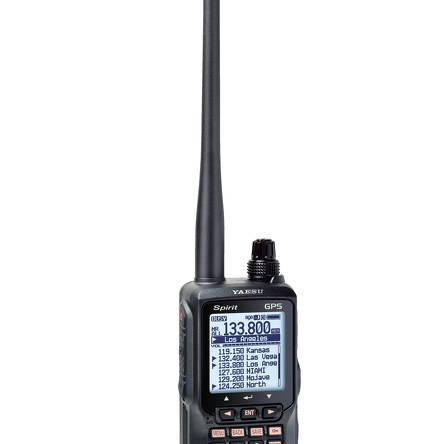  YAESU FTA-750L 8,33 Spirit z GPS, ILS i VOR radiotelefon lotniczy