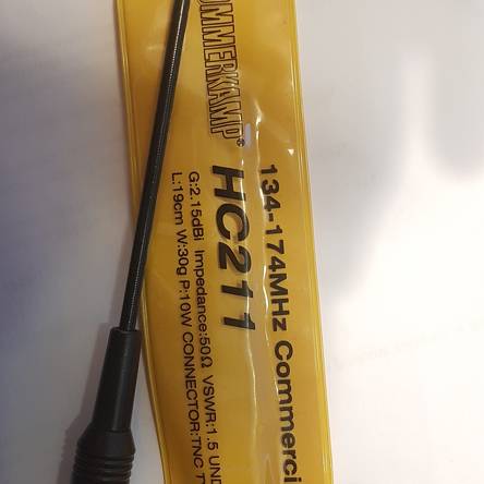 HC 211  SOMMERKAMP antena  134-174 MHz  BNC  