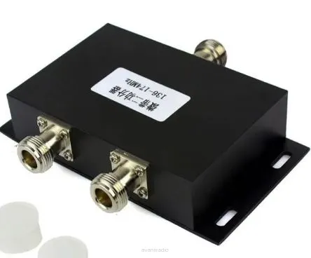 Fibergain S- 2/1,  Dzielnik mocy, Splitter do anten  VHF 136-174MHz  