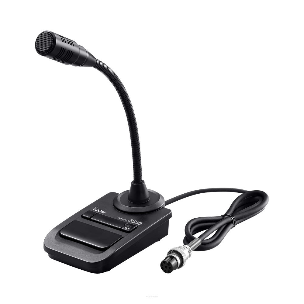 icom スタンドマイク　SM-30 SM-30 mikrofon Icom