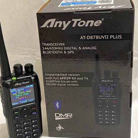 AT-D878 UV-II PLUS Analog-APRS NOWY MODEL 2021r AnyTone, Bluetooth, DMR-APRS