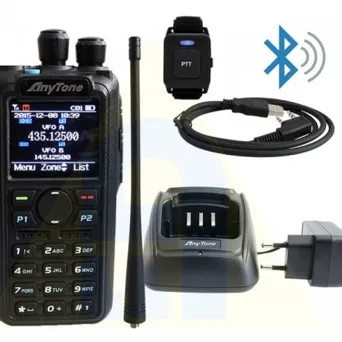 AT-D878 UVII PLUS, AnyTone Ver 4.0 z USB, Analog-APRS, Bluetooth, DMR-APRS, AES 256