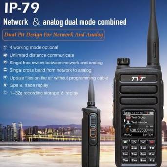 TYT IP-79  POC LTE  oraz tradycyjny analogowy UHF 4W