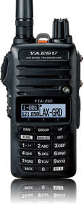 FTA-250L radiotelefon lotniczy 8,33   Yaesu