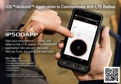 IP500APP Icom  aplikacja dla systemu radiotelefonów  LTE