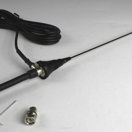 Antenna Aeronautica SIRIO Per VHF 118-137 MHz - Omnidirezionale, Nessuna Taratura - Con Cavo RG58 5m