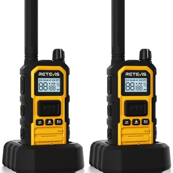 RB648  Radiotelefon  PMR-446 bez zezwolenia komplet 2 szt.