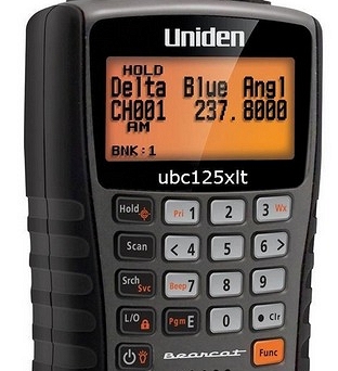 UBC-125XLT Uniden skaner nasłuchowy