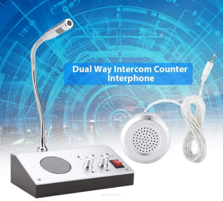 Retevis RT-9908  dwukierunkowy interkom do okienek kasowych.