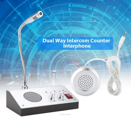 Retevis RT-9908  dwukierunkowy interkom do okienek kasowych.