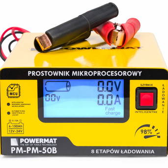 PM-PM-50B Prostownik Regenerator Mikroprocesorowy Powermat