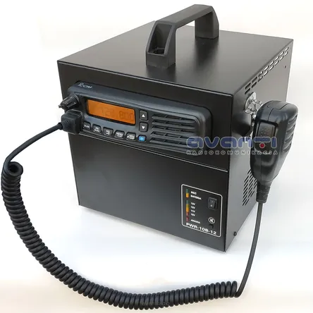 PWR-10BM-12R zasilacz z systemem zasilania awaryjnego do radiostacji bazowej dyspozytorskiej, lotniskowej