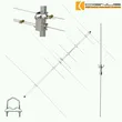 FOX-Yagi antena kierunkowa VHF/UHF Falkos - Lafayette - 2