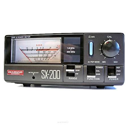 Miernik SWR/MOCY Diamond SX-200 KF/VHF