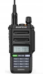 Baofeng UV-9R Pro wodoodporny z akumulatorem 2800 mAh, wzmocniona konstrukcja