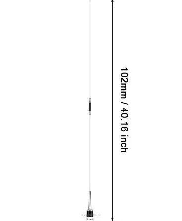 Retevis MA08 antena samochodowa  VHF  136-174 MHz MHz 50W   2,15dBi 