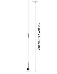 Retevis MA08 antena samochodowa  VHF  136-174 MHz MHz 50W   2,15dBi 