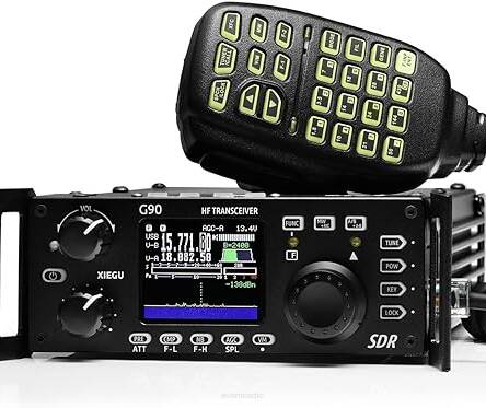 G90 XIEGU  radiostacja KF, 20W, SDR, ATU