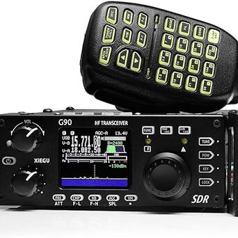 G90 XIEGU Nowy model ,radiostacja KF, 20W, SDR, ATU 