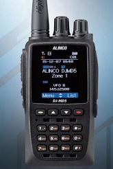 ALINCO DJ-MD5 GPS  duobander DMR + analog