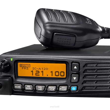 IC-A120E Icom radiostacja lotnicza 8,33 