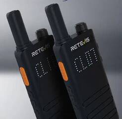 B63H  RETEVIS  Radiotelefon PMR446  komplet 2 szt. bez licencji i zezwoleń